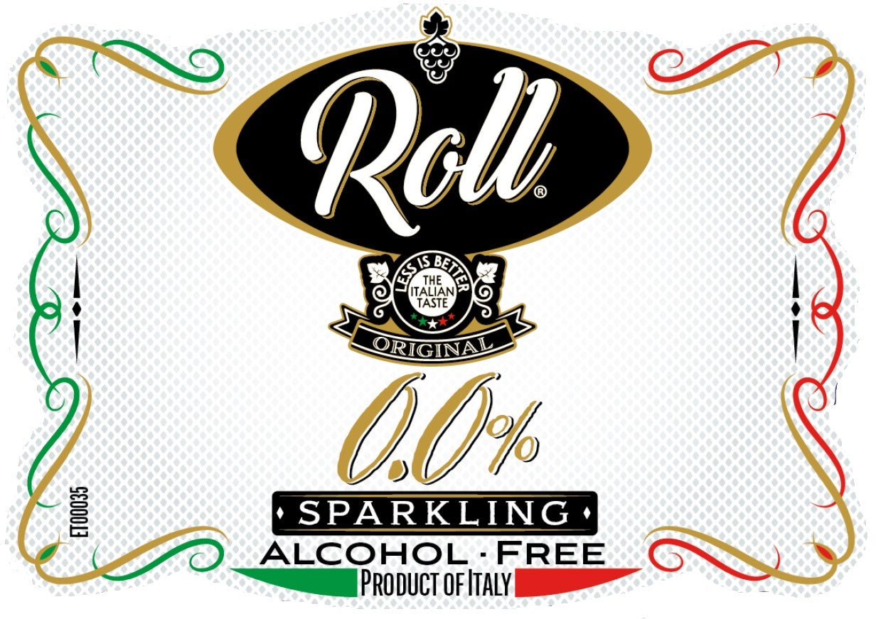 ROLL 00% Alc. Sparkling White